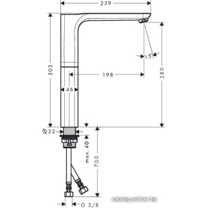 Смеситель Axor Urquiola 11035000