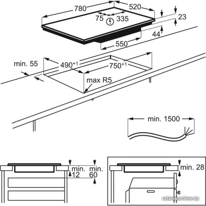 Варочная панель Electrolux EIP8146