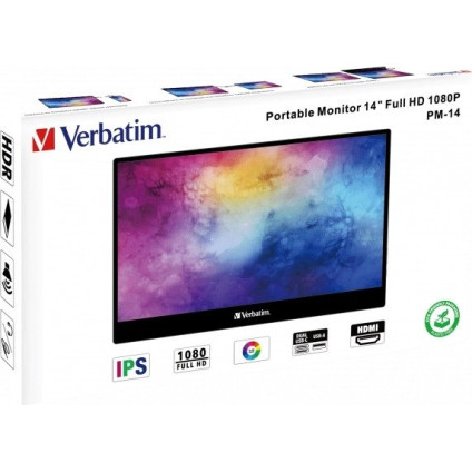 Портативный монитор Verbatim PM-14 49590