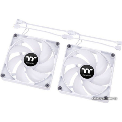 Комплект вентиляторов для корпуса Thermaltake CT120 ARGB Sync White 2-Fan Pack CL-F153-PL12SW-A
