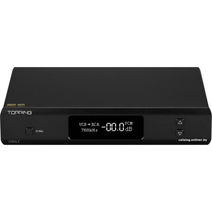 Цифро-аналоговый преобразователь Topping D90LE (черный)
