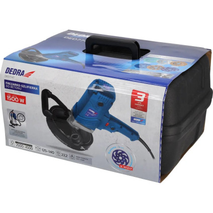 Полировальная машина Dedra DED7747 (кейс)
