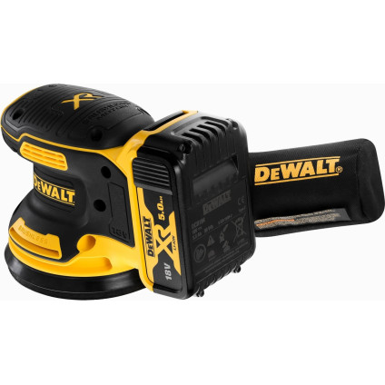 Эксцентриковая шлифмашина DeWalt DCW210P2 (с 2-мя АКБ, кейс)
