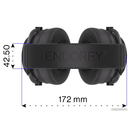 Наушники Endorfy Viro Plus USB (черный)