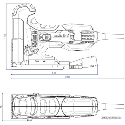 Электролобзик Metabo STE 100 Quick