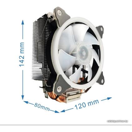 Кулер для процессора Gembird CPU-HURACAN-ARGB-X130