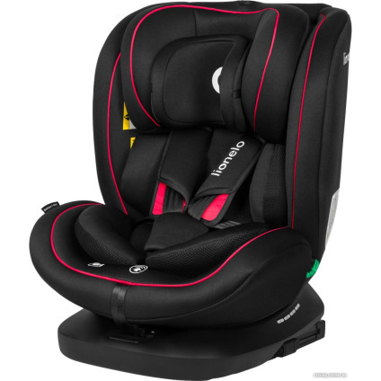 Детское автокресло Lionelo Bastiaan i-Size (черный/красный)
