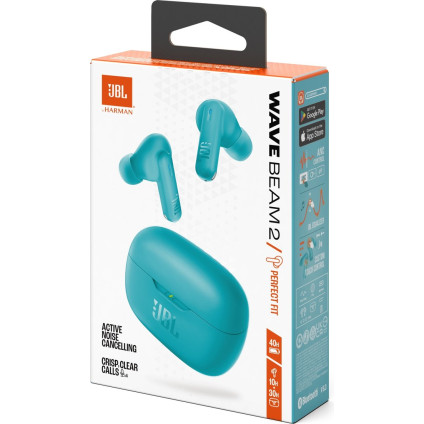 Наушники JBL Wave Beam 2 (голубой)