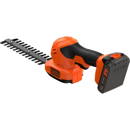 Кусторез + ножницы Black & Decker BCSS18D1-QW (с 1-им АКБ)