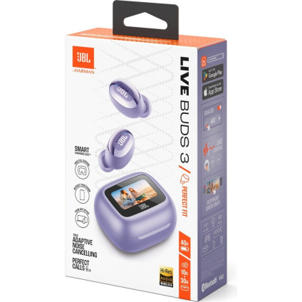 Наушники JBL Live Buds 3 (сиреневый)