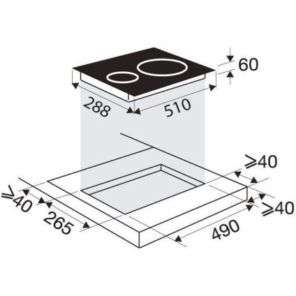 Варочная панель Brandt BPI1621UB