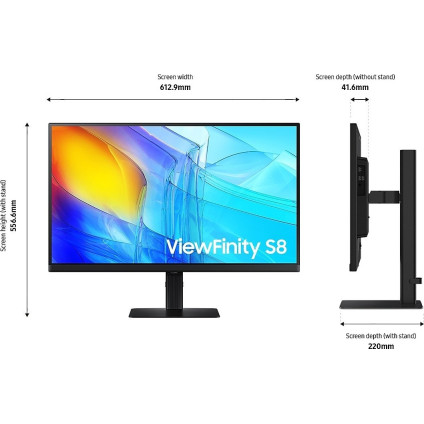 Монитор Samsung ViewFinity S8 LS27D800EAUXEN