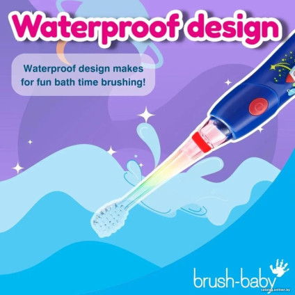 Электрическая зубная щетка Brush-Baby KidzSonic Rocket