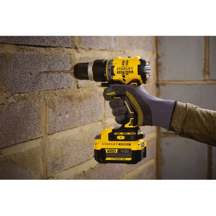 Ударная дрель-шуруповерт Stanley SFMCD721M2K (с 2-мя АКБ, кейс)