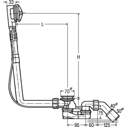 Сифон Viega Multiplex 103071