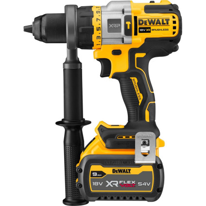 Ударная дрель-шуруповерт DeWalt DCD999X1 (с 1-им АКБ 9 Ач, кейс)