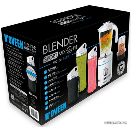 Стационарный блендер N'oveen Sport Mix & Fit SB2100 X-Line