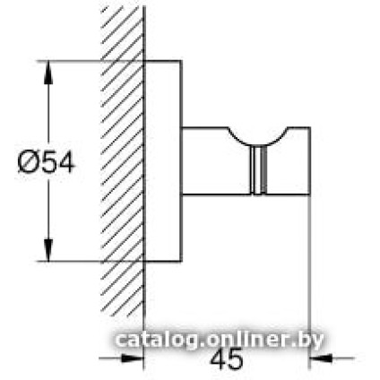 Крючок для ванны Grohe Grohe 40364AL1