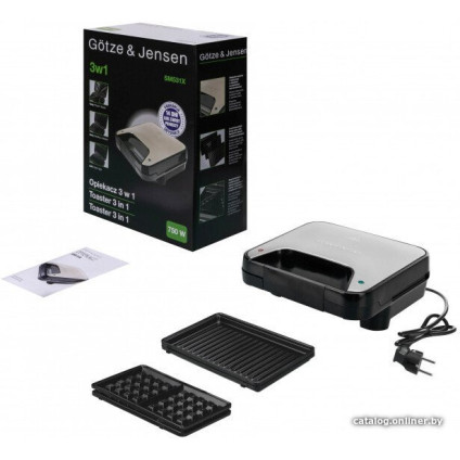 Многофункциональная сэндвичница Goetze & Jensen SM531X