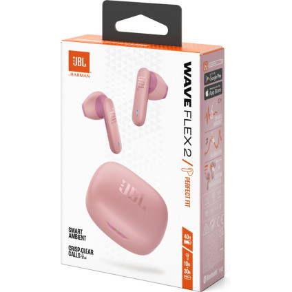 Наушники JBL Wave Flex 2 (розовый)