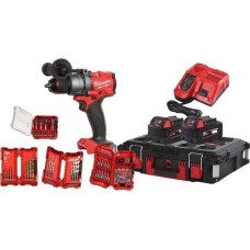 Ударная дрель-шуруповерт Milwaukee M18 FUEL Promo FPD3100P-502P 4933498240 (с 2-мя АКБ 5 Ач, кейс, набор оснастки)