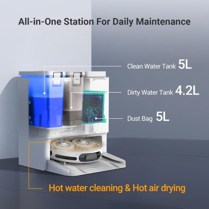 Робот-пылесос Ezviz RS20 Pro (белый)