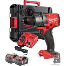 Ударная дрель-шуруповерт Milwaukee M18 FUEL M18FPD3-502X 4933479860 (с 2-мя АКБ, кейс)