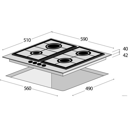 Варочная панель Concept PDV4560
