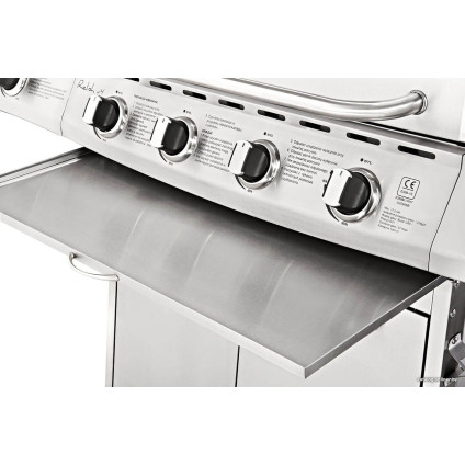 Газовый гриль для дачи Koler Relish v4 (серебристый)