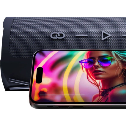 Беспроводная колонка 3mk Fuego (черный)