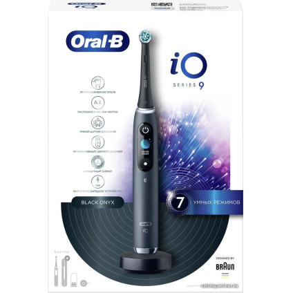 Электрическая зубная щетка Oral-B iO 9 (черный)