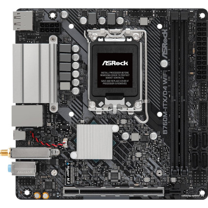 Материнская плата ASRock B760M-ITX/D4 WiFi