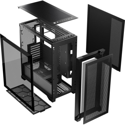 Корпус MODECOM Volcano Expanse S Midi (черный)