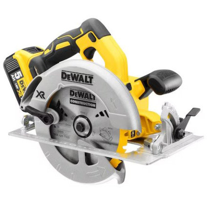 Дисковая (циркулярная) пила DeWalt DCS570P2 (с 2-мя АКБ, кейс)