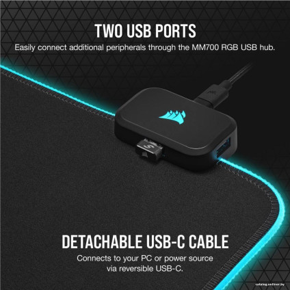Коврик для стола Corsair MM700 RGB Extended