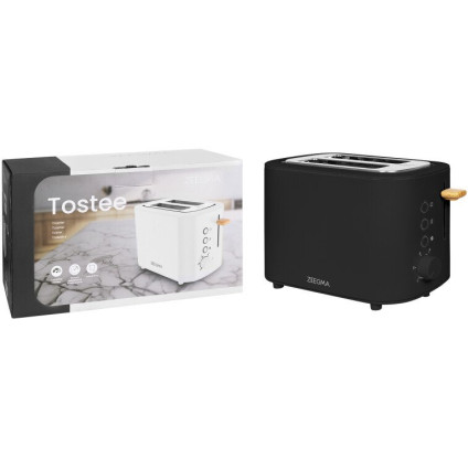 Тостер Zeegma Tostee Black Wood
