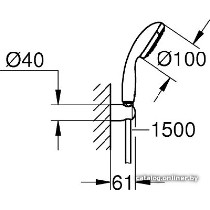 Смеситель Grohe Eurosmart 33302003