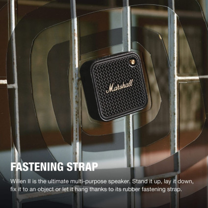 Беспроводная колонка Marshall Willen II (черный/латунь)