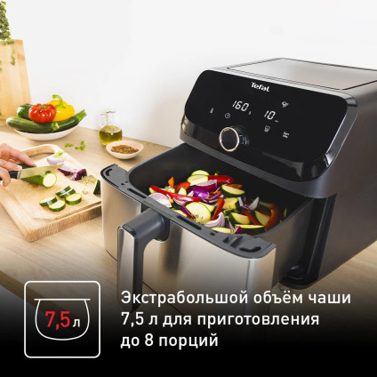 Аэрогриль (аэрофритюрница) Tefal Easy Fry Mega EY855D10