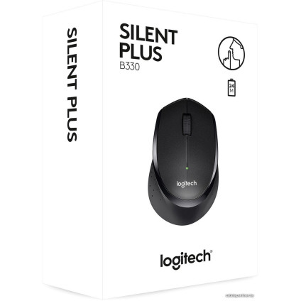 Мышь Logitech B330 Silent Plus (черный)