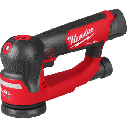 Эксцентриковая шлифмашина Milwaukee M12 FSDR75-202B 4933498233 (с 2-мя АКБ, сумка)