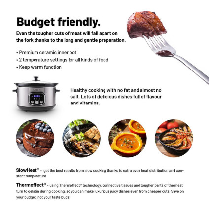 Медленноварка Lauben Slow Cooker 3500SB