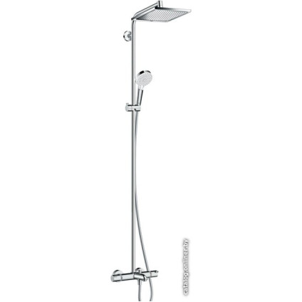 Душевая система  Hansgrohe Crometta E 240 1jet Showerpipe [27298000]