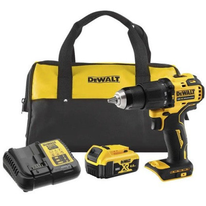 Ударная дрель-шуруповерт DeWalt DCD709M1 (с 1-им АКБ, сумка)