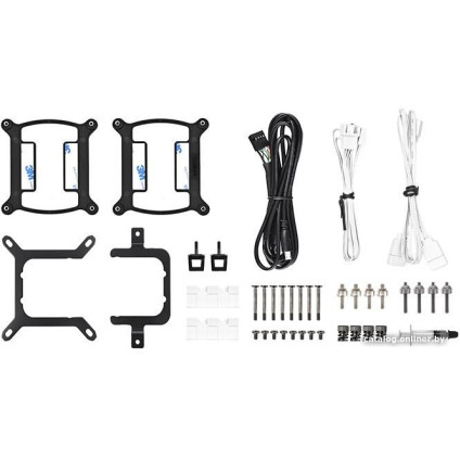 Система жидкостного охлаждения для процессора Thermaltake TH240 V2 Ultra ARGB Snow Edition CL-W404-PL12SW-A