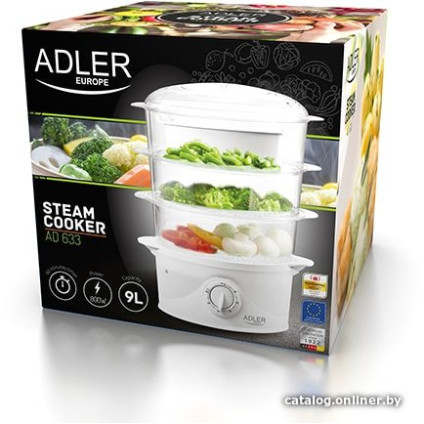 Пароварка Adler AD 633