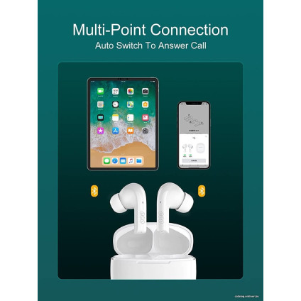 Наушники QCY MeloBuds T18 (белый)