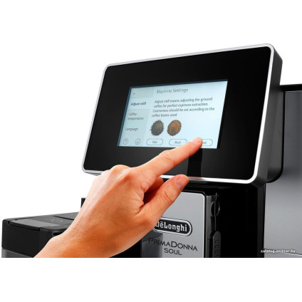 Кофемашина DeLonghi PrimaDonna Soul ECAM610.55.SB