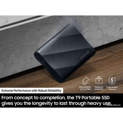 Внешний накопитель Samsung T9 2TB (черный)
