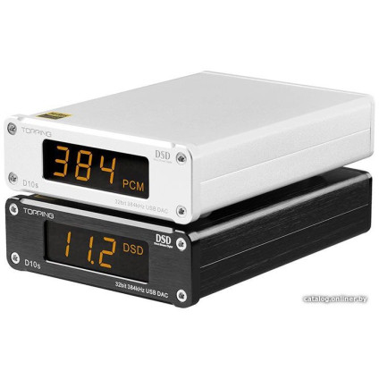 Цифро-аналоговый преобразователь Topping D10s (черный)